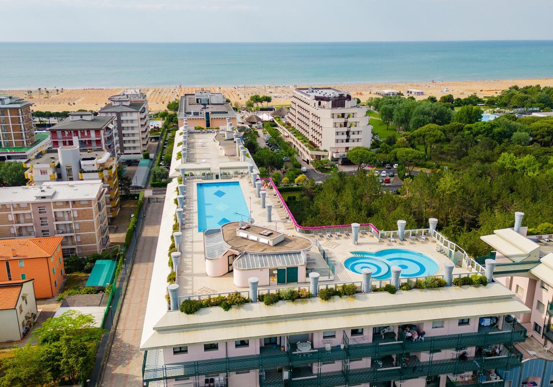 Residenza Delle Terme Lägenhet Bibione Exteriör bild